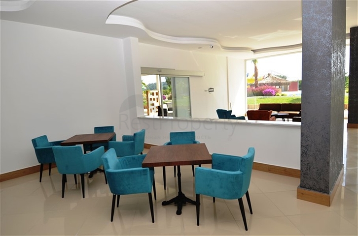 Большой пентхаус с видом на горы в Демирташе