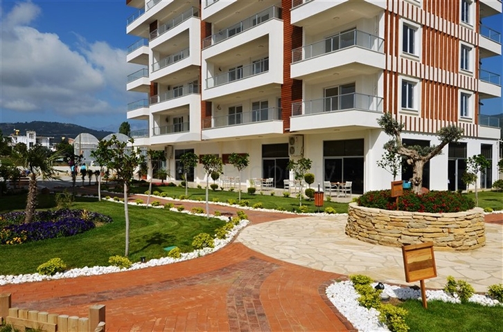 Большой пентхаус с видом на горы в Демирташе