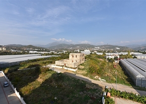 Большой пентхаус с видом на горы в Демирташе