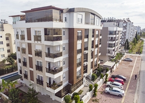 Квартира 1+1 в микрорайне Лиман Коньяалты 600 м до моря