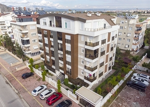 Квартира 1+1 в микрорайне Лиман Коньяалты 600 м до моря