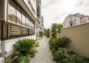 Квартира 1+1 в микрорайне Лиман Коньяалты 600 м до моря