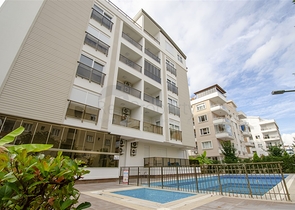 Квартира 1+1 в микрорайне Лиман Коньяалты 600 м до моря