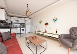 Двухкомнатная квартира с мебелью в Махмутларе 