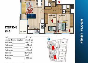 Инвестиционный проект в Ларе, квартиры и виллы с рассрочку 