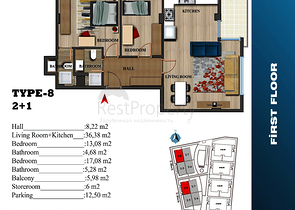 Инвестиционный проект в Ларе, квартиры и виллы с рассрочку 