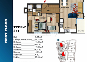 Инвестиционный проект в Ларе, квартиры и виллы с рассрочку 