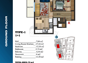 Инвестиционный проект в Ларе, квартиры и виллы с рассрочку 