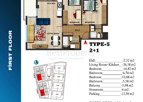 Инвестиционный проект в Ларе, квартиры и виллы с рассрочку 