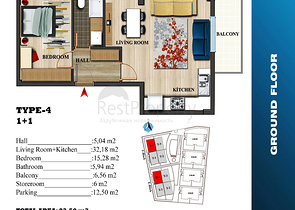 Инвестиционный проект в Ларе, квартиры и виллы с рассрочку 