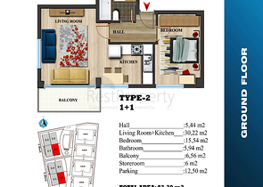 Инвестиционный проект в Ларе, квартиры и виллы с рассрочку 