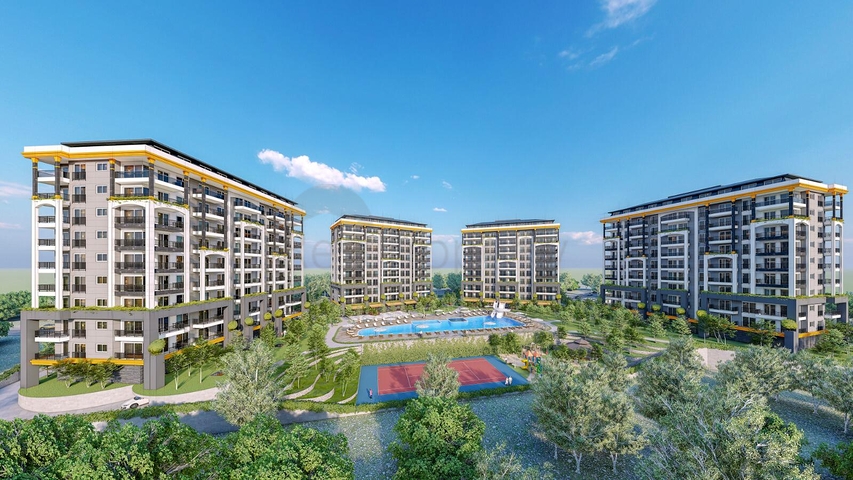 Новый жилой комплекс в районе Авсаллар