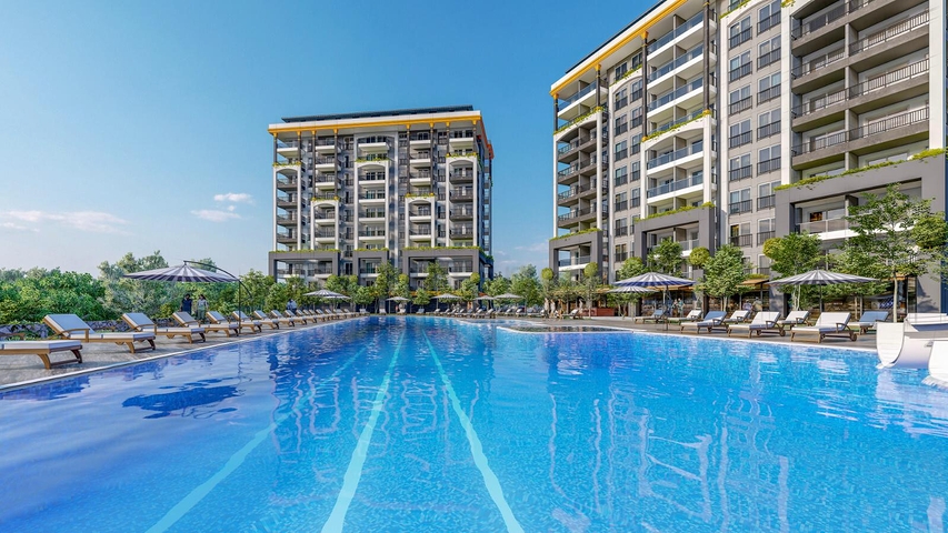 Новый жилой комплекс в районе Авсаллар