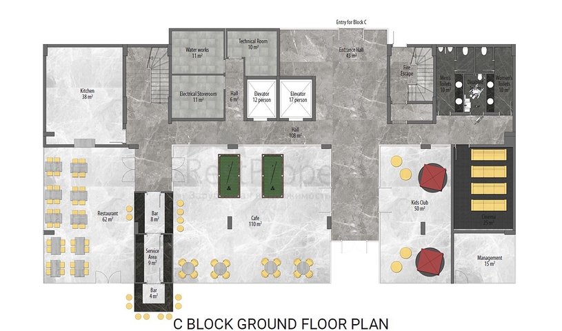 Новый жилой комплекс в районе Авсаллар