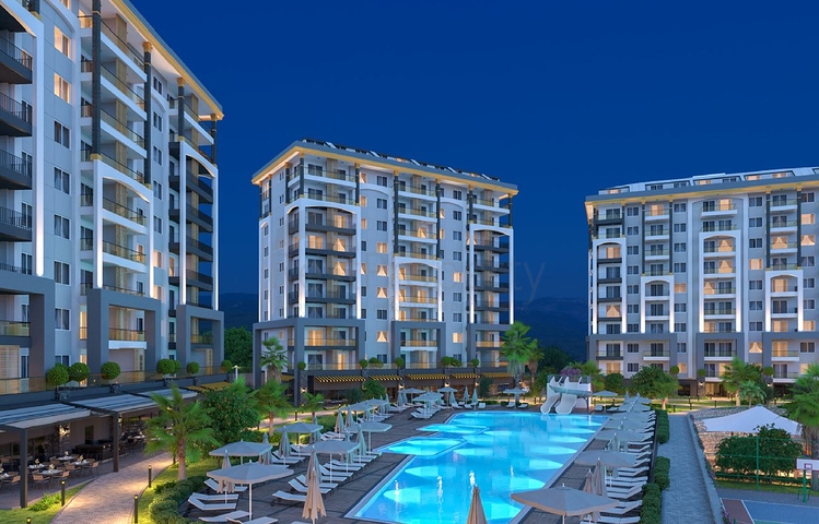 Новый жилой комплекс в районе Авсаллар