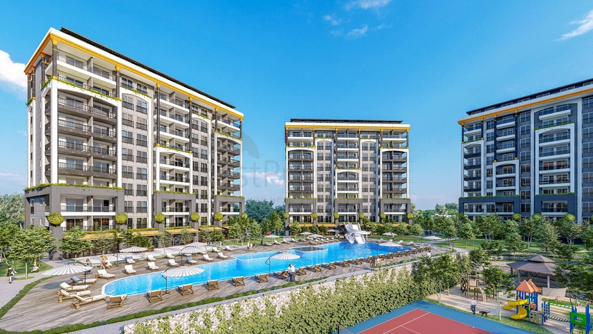 Новый жилой комплекс в районе Авсаллар