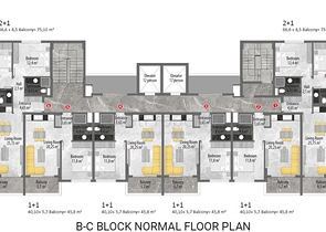 Новый жилой комплекс в районе Авсаллар