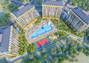 Новый жилой комплекс в районе Авсаллар