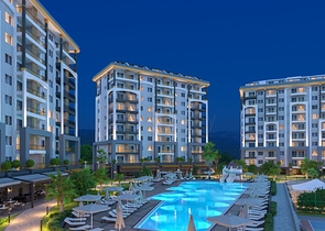 Новый жилой комплекс в районе Авсаллар