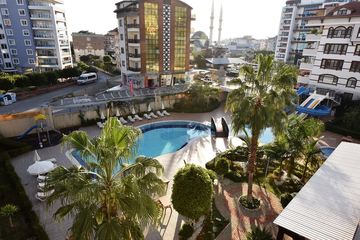 Меблированная квартира с двумя спальнями на аренду.