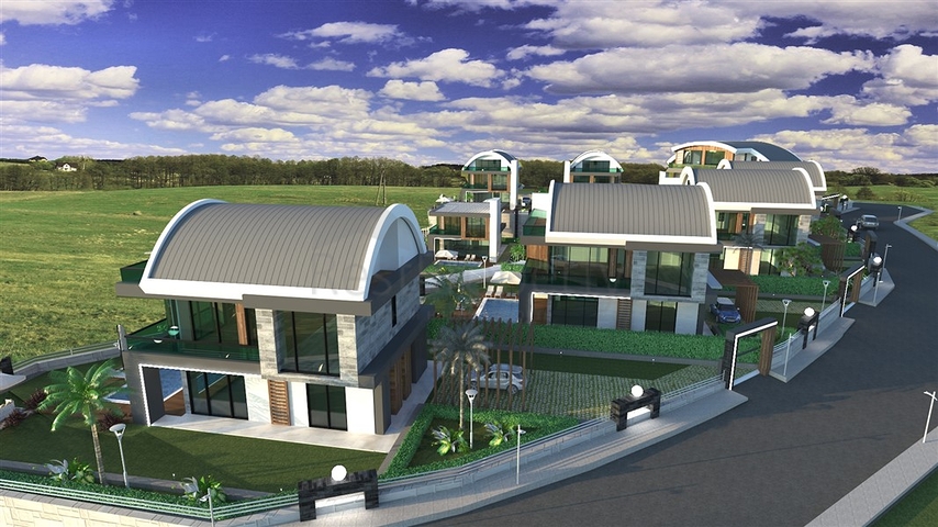 Новый комплекс вилл в Каргыджаке