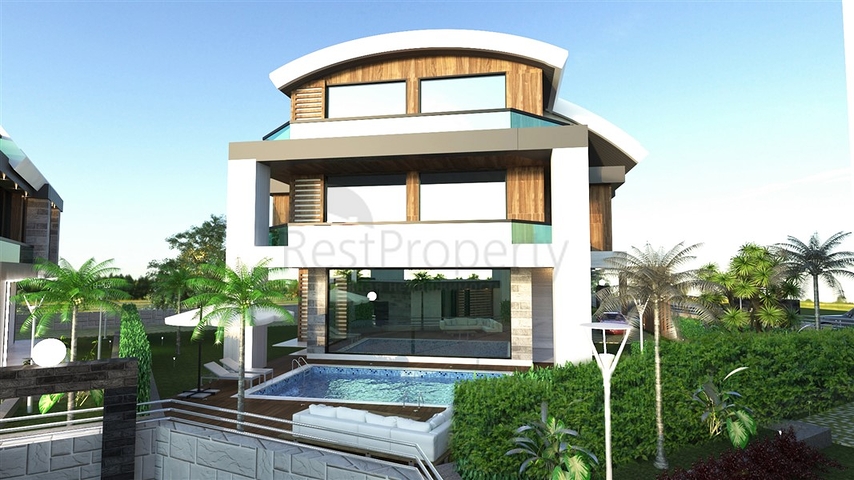 Новый комплекс вилл в Каргыджаке