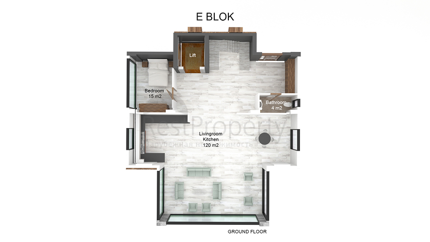 Новый комплекс вилл в Каргыджаке