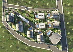 Новый комплекс вилл в Каргыджаке