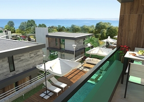 Новый комплекс вилл в Каргыджаке