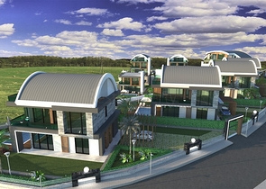 Новый комплекс вилл в Каргыджаке