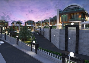 Новый комплекс вилл в Каргыджаке