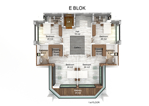 Новый комплекс вилл в Каргыджаке