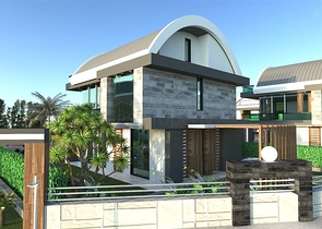 Новый комплекс вилл в Каргыджаке