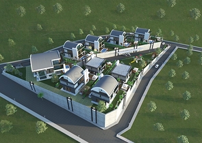 Новый комплекс вилл в Каргыджаке