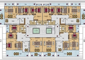 Квартиры и пентхаусы в новом комплексе Махмутлара