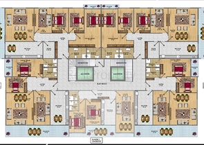 Квартиры и пентхаусы в новом комплексе Махмутлара
