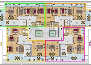 Квартиры и пентхаусы в новом комплексе Махмутлара
