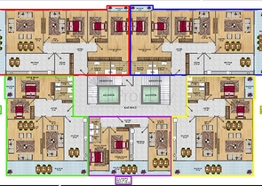 Квартиры и пентхаусы в новом комплексе Махмутлара