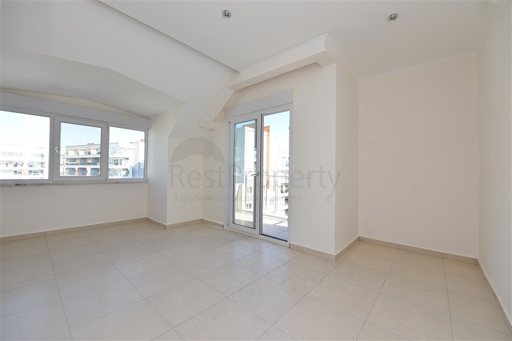 Пентхаус с тремя спальнями в районе Авсаллар