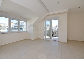 Пентхаус с тремя спальнями в районе Авсаллар