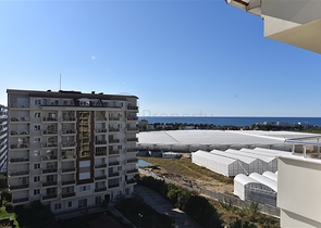 Пентхаус с тремя спальнями в районе Авсаллар