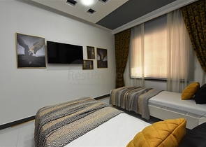 Квартира планировка 3+1 с видом на порт в центре Алании