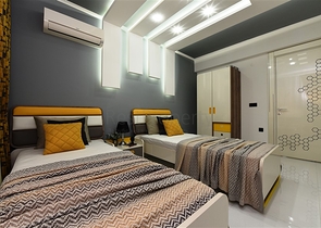 Квартира планировка 3+1 с видом на порт в центре Алании