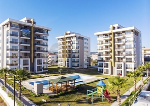 Просторные квартиры 3+1 в готовом проекте в Кепезе