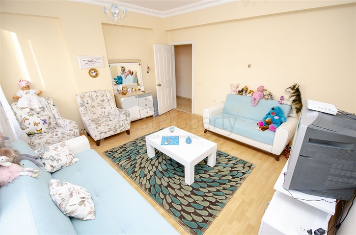 Двухкомнатная квартира в районе Лиман Коньяалты 800 м до моря