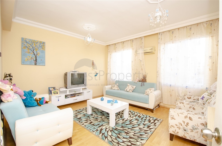 Двухкомнатная квартира в районе Лиман Коньяалты 800 м до моря