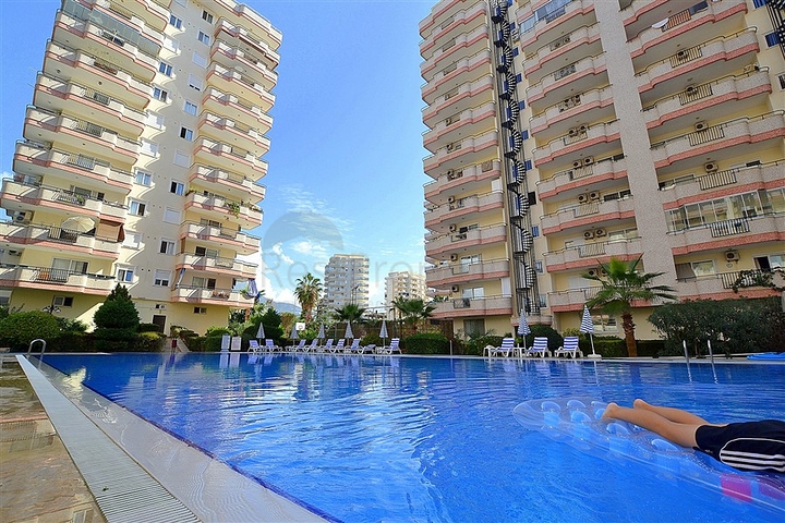 Квартира с двумя спальнями в Махмутларе