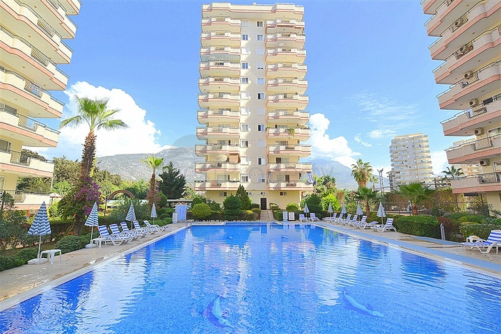 Квартира с двумя спальнями в Махмутларе