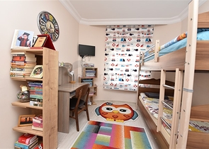 Трехкомнатная квартира с мебелью в Махмутларе.