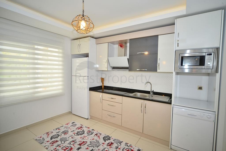 Двухкомнатная квартира в благоустроенном комплексе Махмутлара